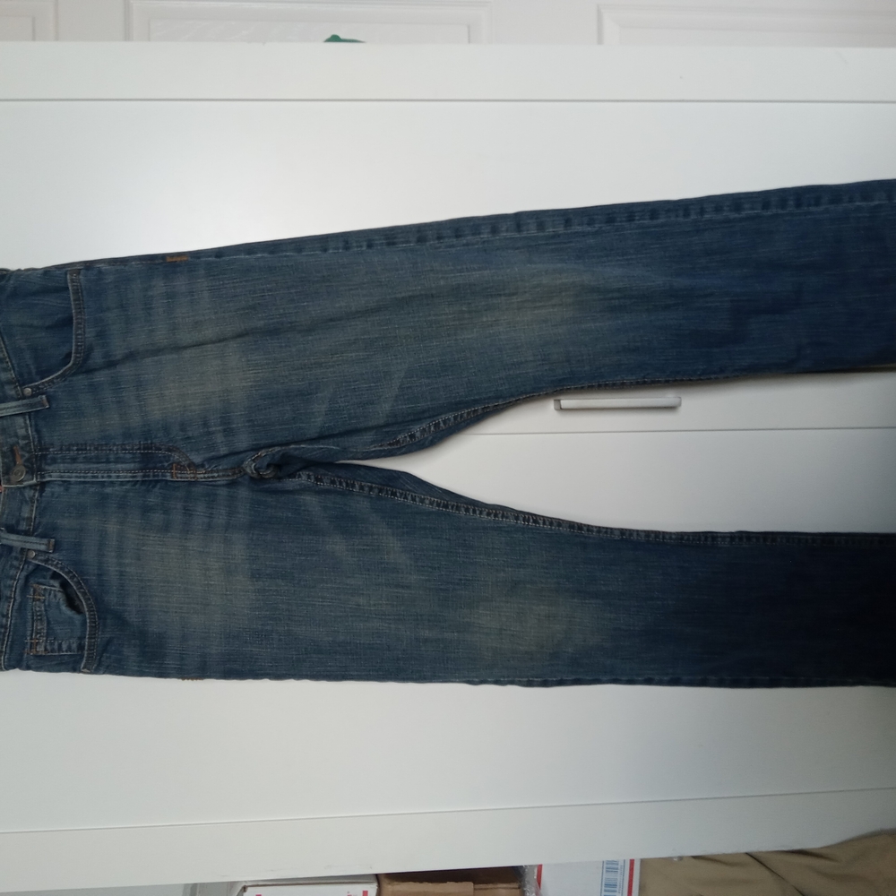 Men's Lee Straight Leg Blue Jeans Size 34x34 EUC